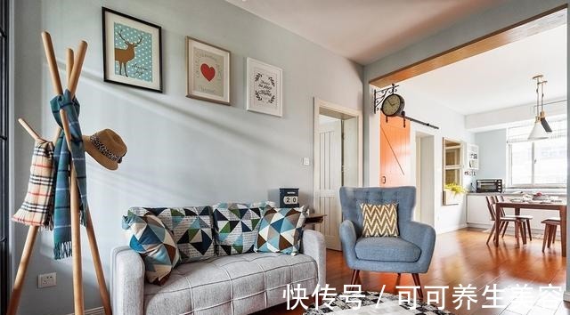 房梁|她家80㎡两室，一室改客厅，南北通透，改造得很温馨舒适，羡慕！