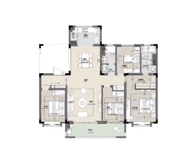 简欧风|140平简欧风四居室,营造典雅、自然、高贵的气质、浪漫的情调