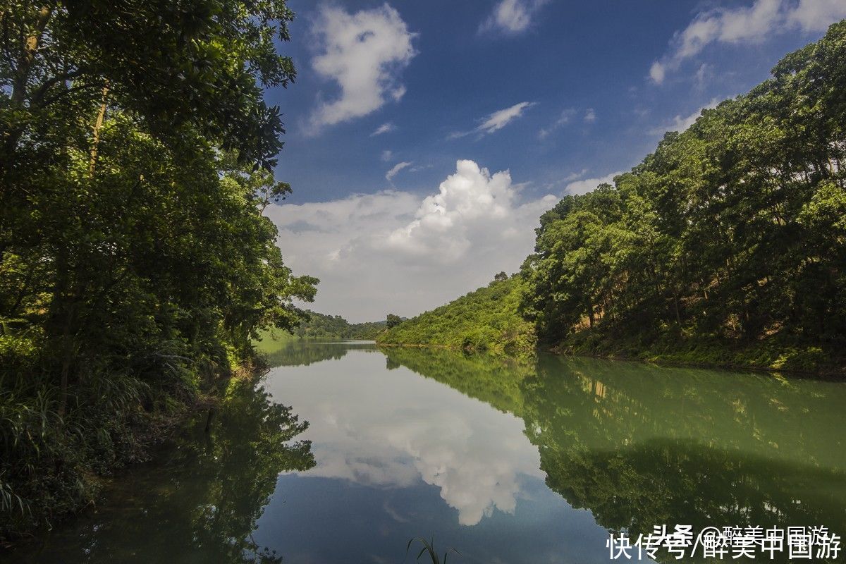 探访红花湖景区，环境清幽，山环水绕，环湖骑行好去处