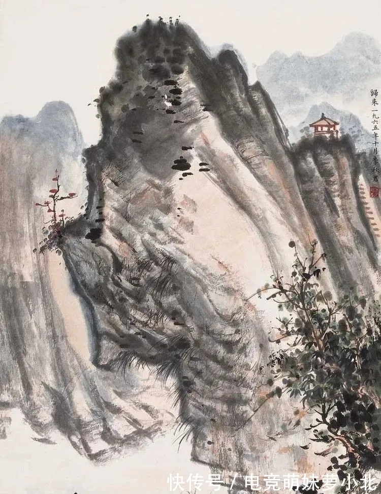 李秋君#画坛的奇女子｜李秋君山水画