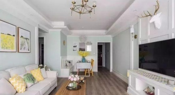 布置|新房不要瞎装了,参考这套96平简约三居室,清爽又漂亮,太喜欢了