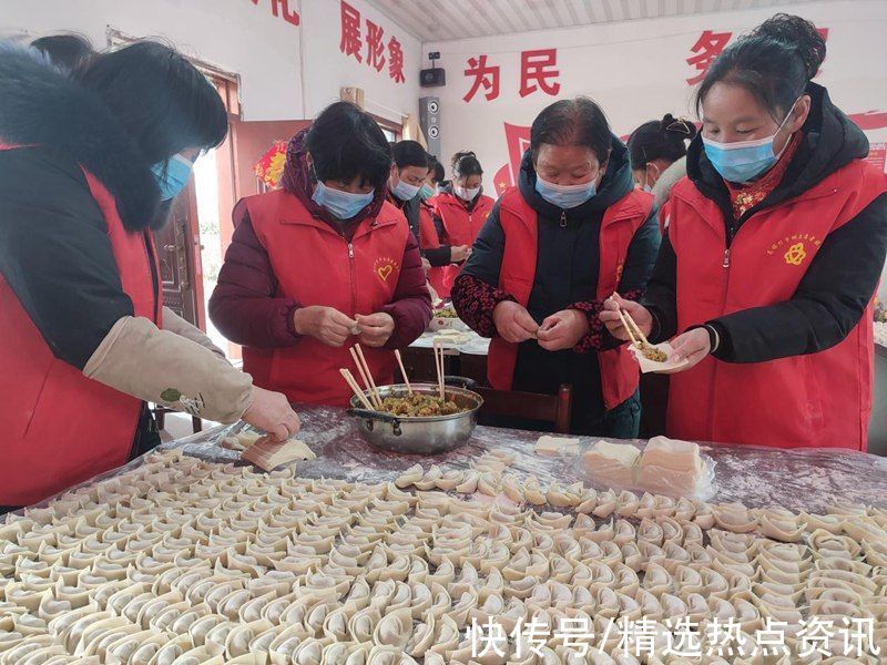 胡爱军@潢川：高楼村的“饺子宴”暖人心