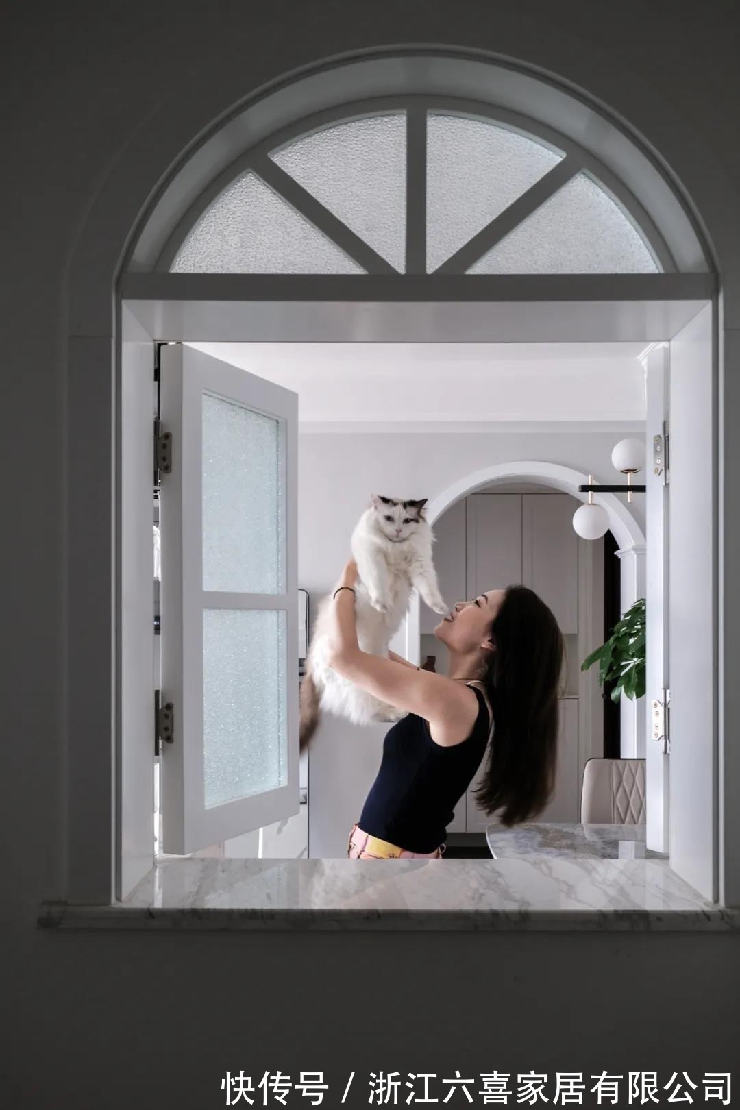 阳台|85平混搭风极简风设计,极致利用每一寸空间