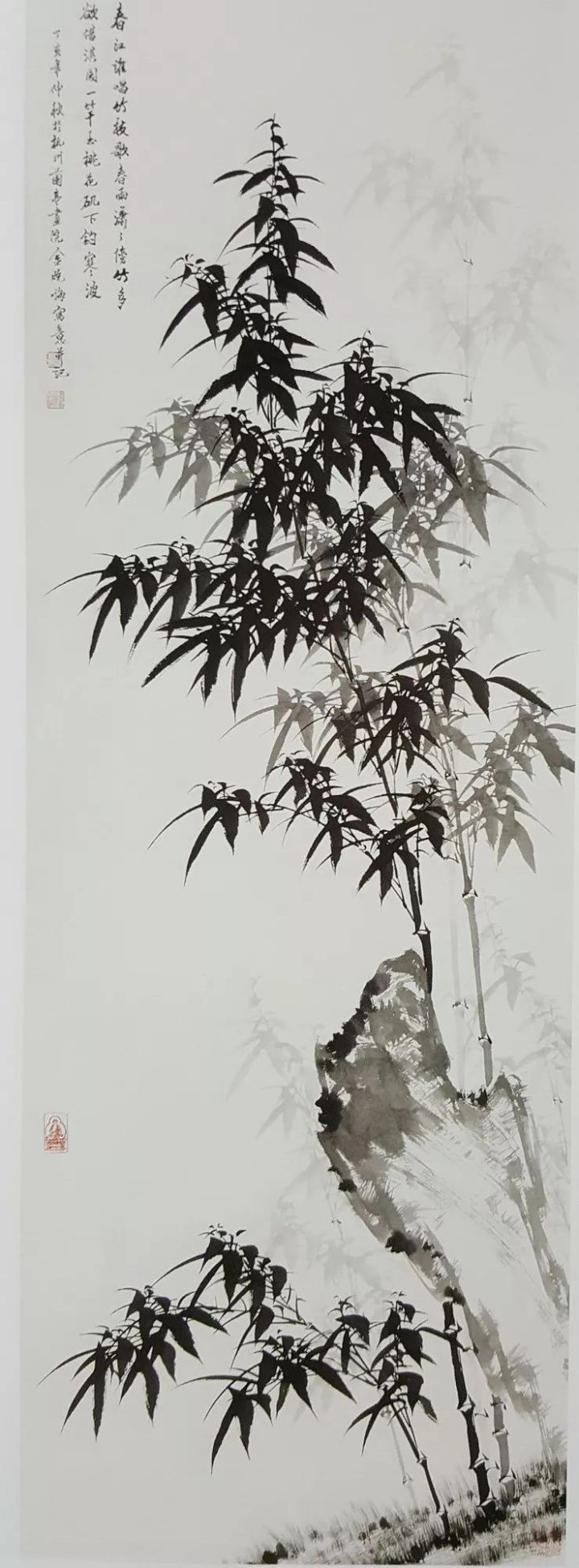 花鸟$金晓海用笔墨创造了一个幽静典雅、诗情禅境的水墨花鸟世界