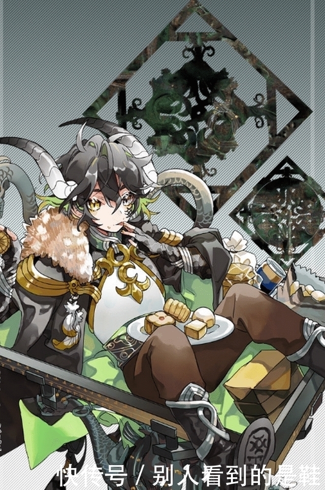 侯马盟书|画师将古物拟人化,七弦琴和千里江山图,全员变成二次元美男