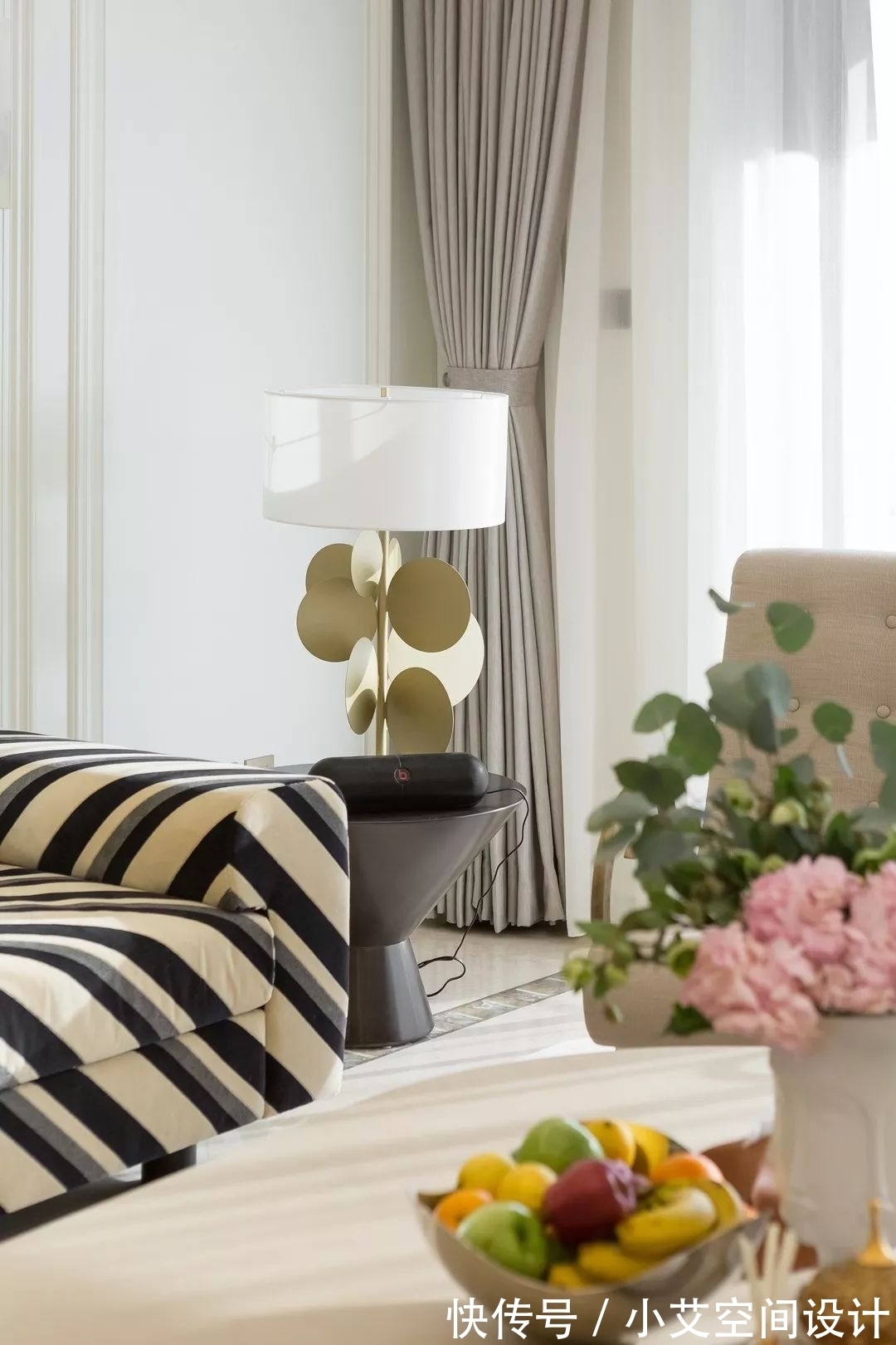 精装|270㎡精装房软装设计,简洁、纯美的温馨轻法式风