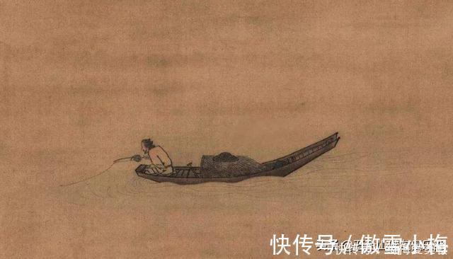 寒江独钓图!千年古画被称“怪画”,画船却不画水!放大10倍,更是发现高科技