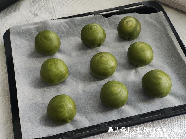 高颜|抹茶绿豆酥的详细做法,高颜又好看,中秋快到了是不是做点呢