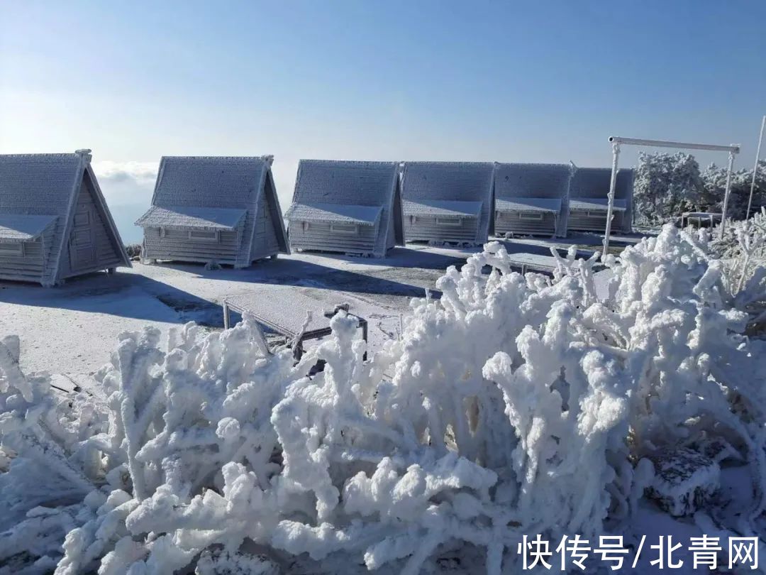 云海|太美了！台州最新雪景！括苍山跌至-10℃，再现云海奇观