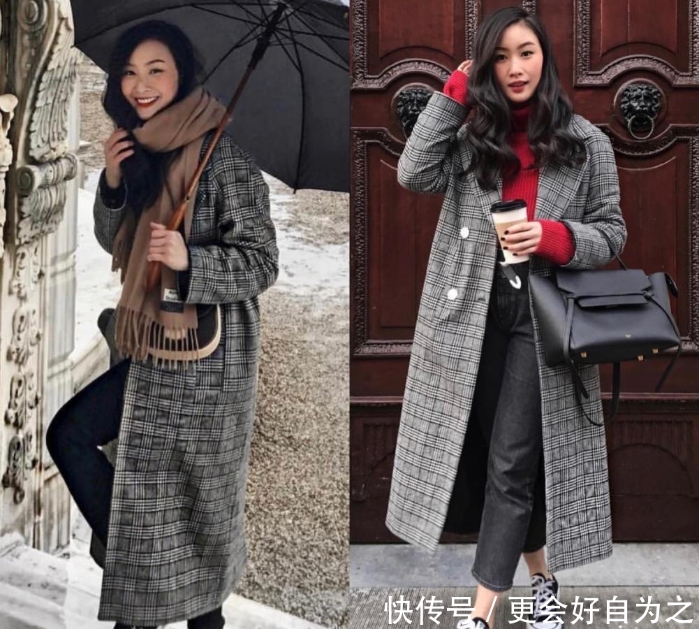  这位|冬天如何穿大衣？这位小个子博主教你如何做个气质的女人！