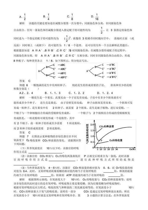 高中生物“计算题”归类解析(方法技巧)，你还在这里丢分吗？