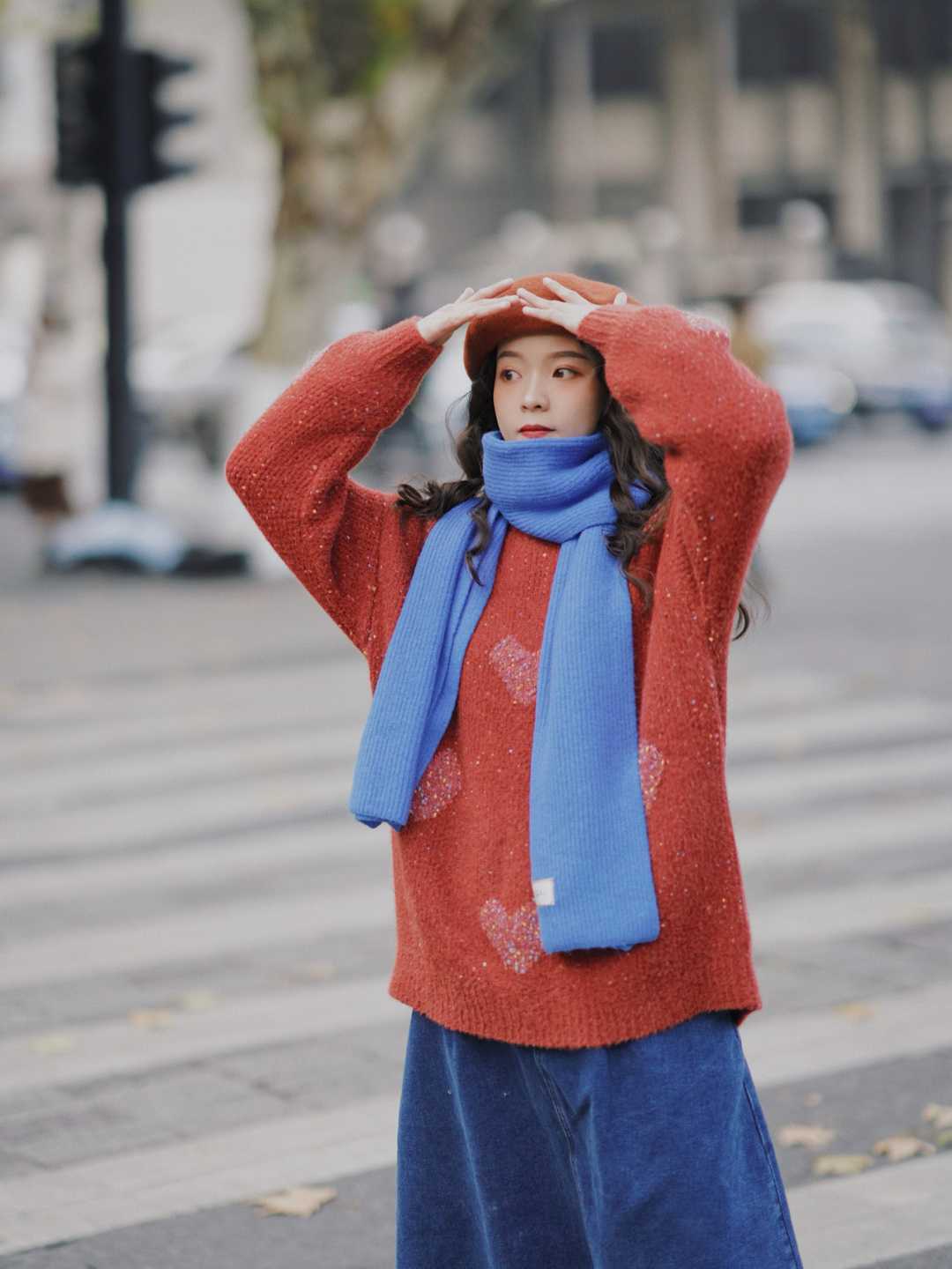 连帽 自带氛围感滤镜的穿搭来喽!还没找到标准模板的小仙女,别错过