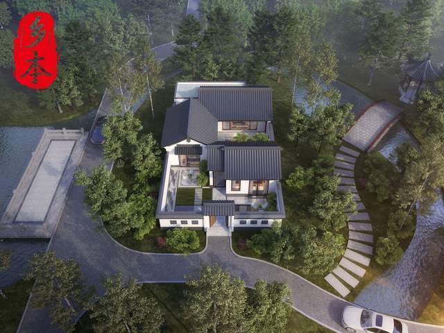 乡村|建一栋乡本中式合院，远离喧嚣，回归生活原本的样子