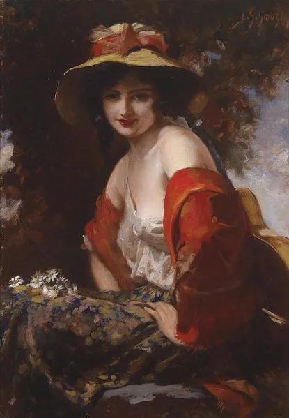 风情万种|他笔下的女子风情万种,撩人心弦!可惜晚年声誉不保!