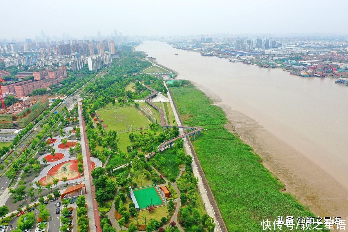 三官堂大桥|甬江南岸生态长廊，甬江公园，滨江水韵公园，公园实在太长