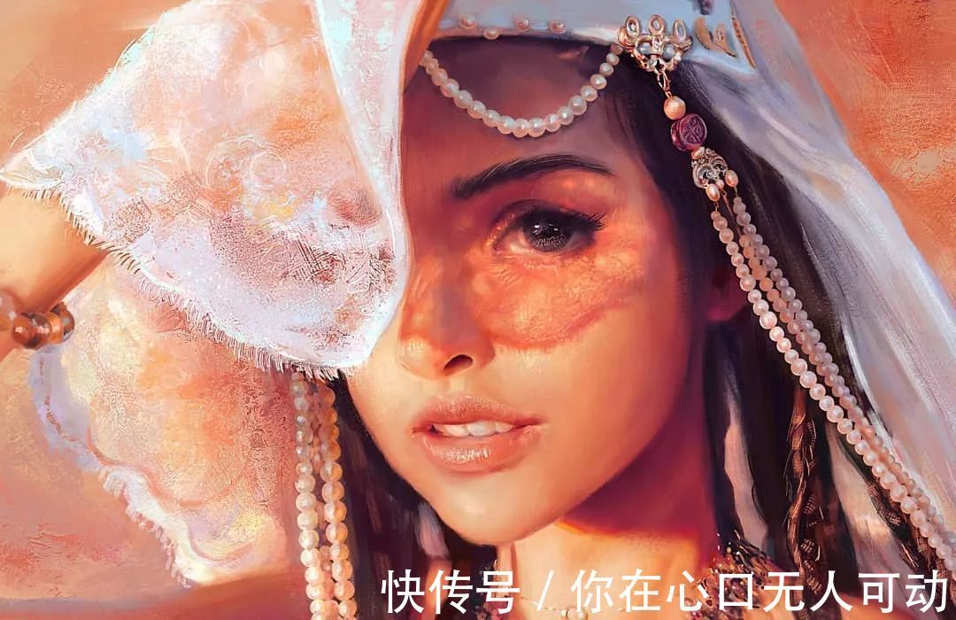 mandy!这三位艺术家的画中女子,楚楚动人,美若天仙