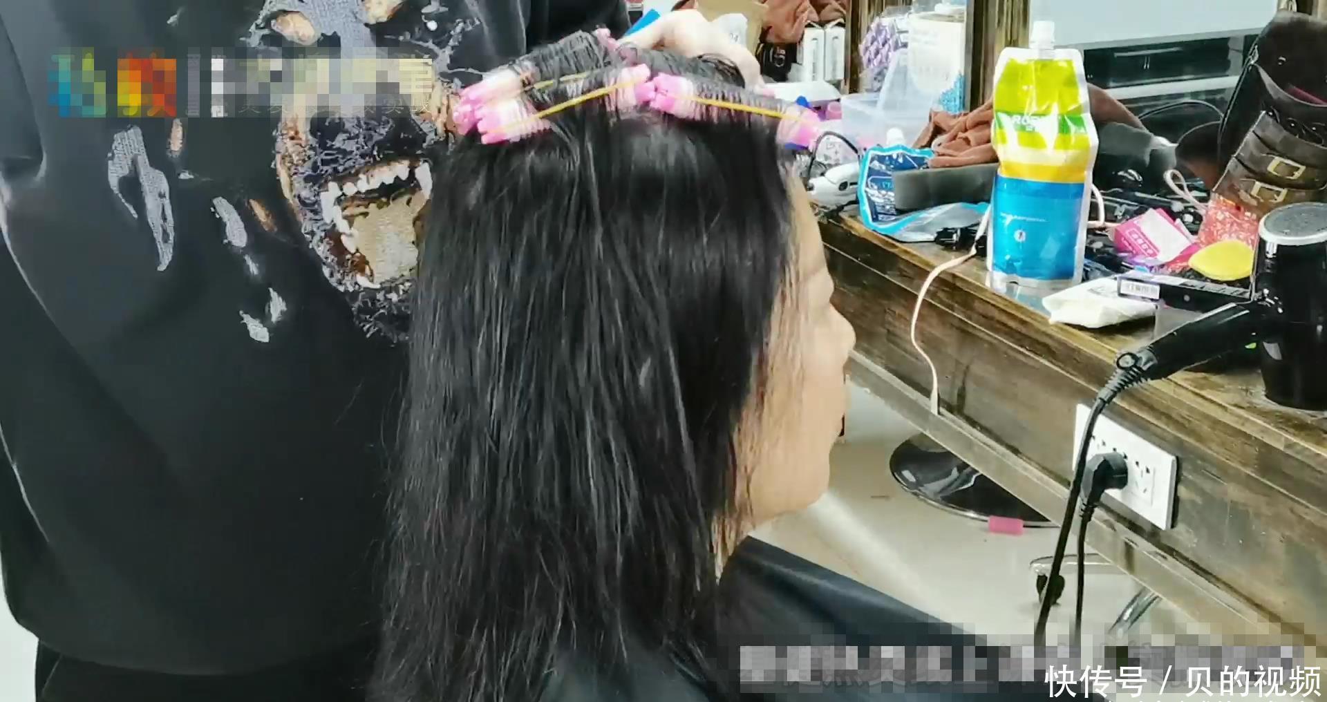 摩根烫+螺旋卷|年过五十发量少怎么烫减龄?摩根烫+螺旋卷,蓬松洋气又显发量多