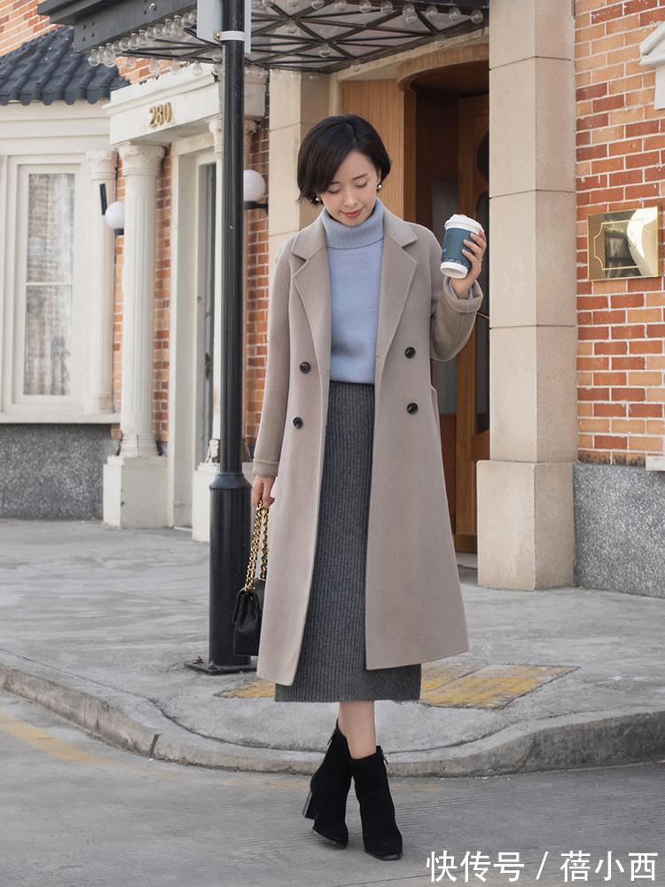 半身裙|OOTD!7款不同的黑色鞋打造一周不重样的造型,冬季穿百搭又减龄