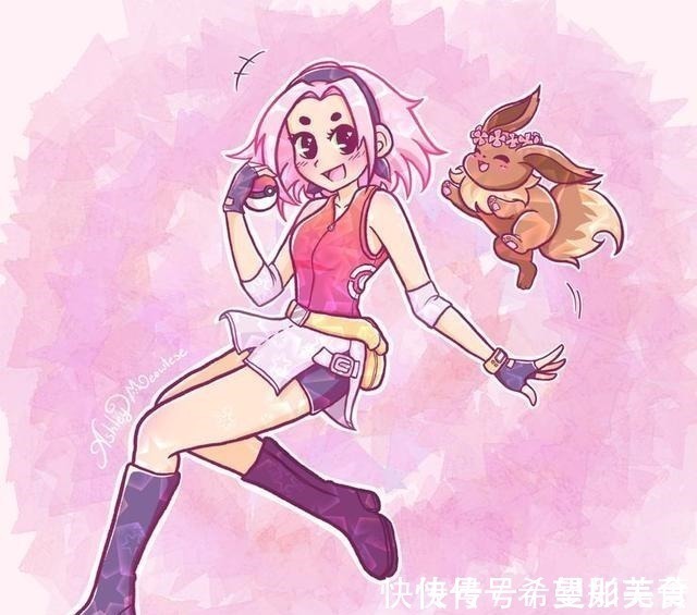 电次|火影忍者们拿起“精灵球”时,我爱罗团队规模最大,小樱更加甜美