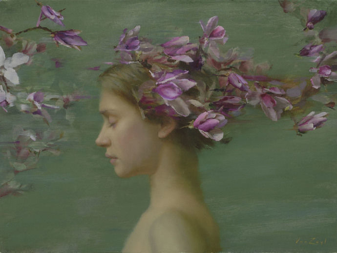 艺术家!色彩的情感表现,美国艺术家迈克尔的绘画作品