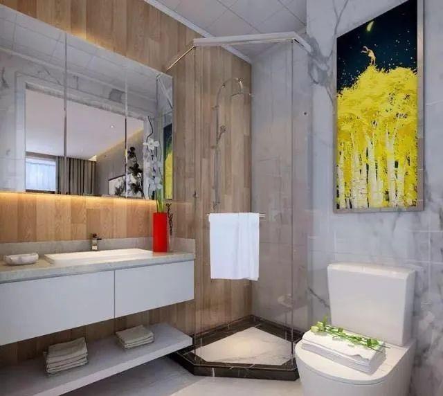 透明亮|小户型卫生间别乱装，参考9种设计案例，干湿分离，还漂亮实用