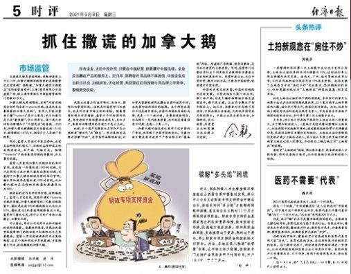 中国消费者|抓住撒谎的加拿大鹅,在中国经营,就要守中国法律