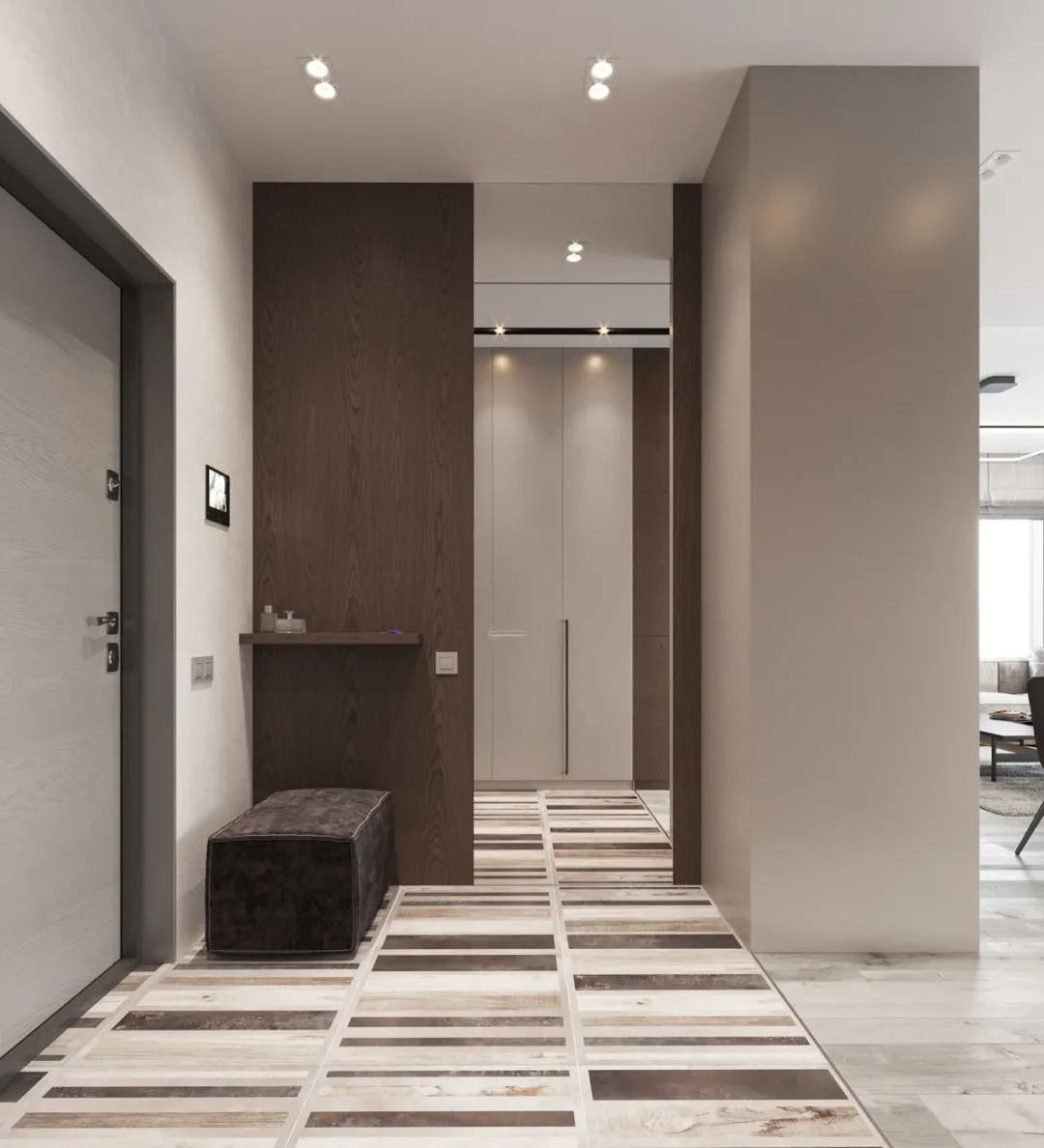 家装|80款入户鞋柜设计方案,人家这样装,太亮眼了