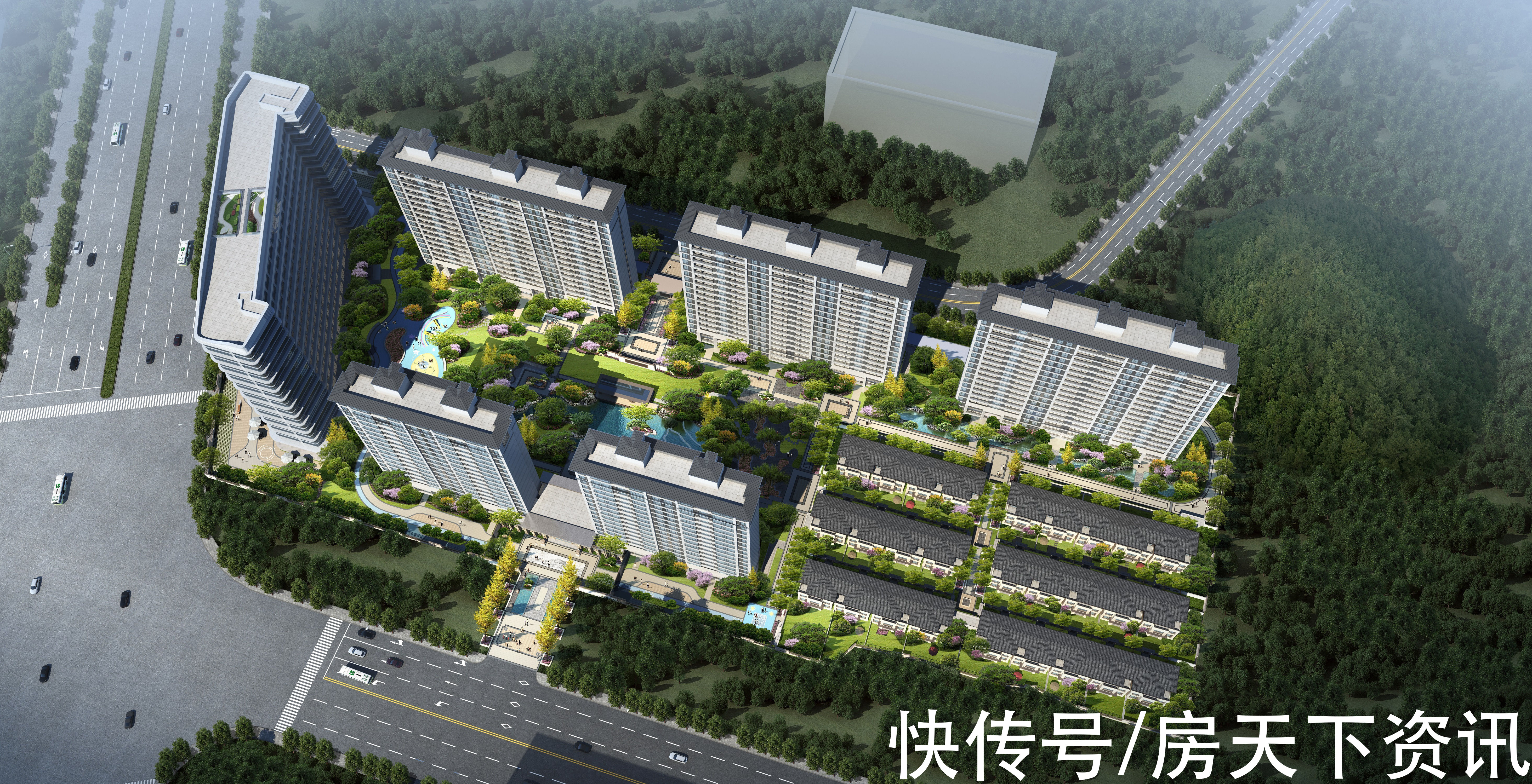 美图|恩施金龙大道高分楼盘的最新现场美图,速来围观