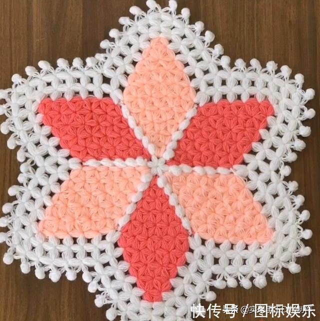 针法@「针织作品」32款只用到一种针法织出来的美垫子,新手留存备用
