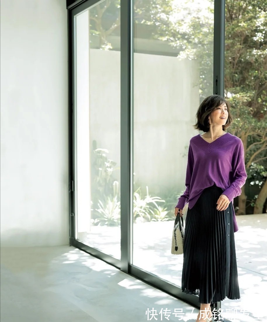 利落|适合四十岁女人的秋季穿搭,大方利落又减龄,优雅得体又高级