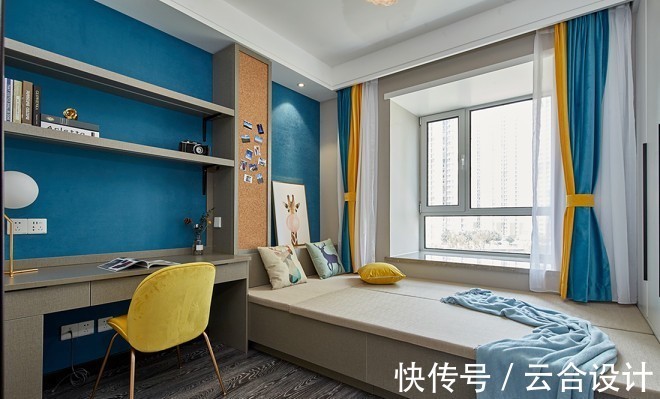 淋浴室|云合设计——80㎡的房子,装出100多平的感觉?