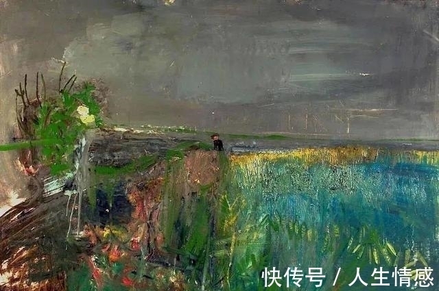 克罗齐#这种表现主义画得真美:英国画家琼·凯瑟琳作品选
