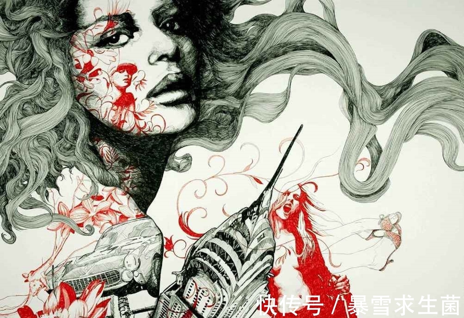 性感!从女性的美貌和性感的身体中迸发出无尽的灵感——插画大师莫雷诺