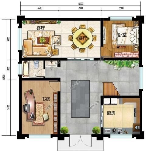 x2|120平米左右农村小四合院设计，韵味十足，领略中式建筑的美