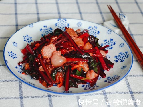 2分钟教你,红色蔬菜最好吃的做法,开胃又下饭,家人特别喜欢吃