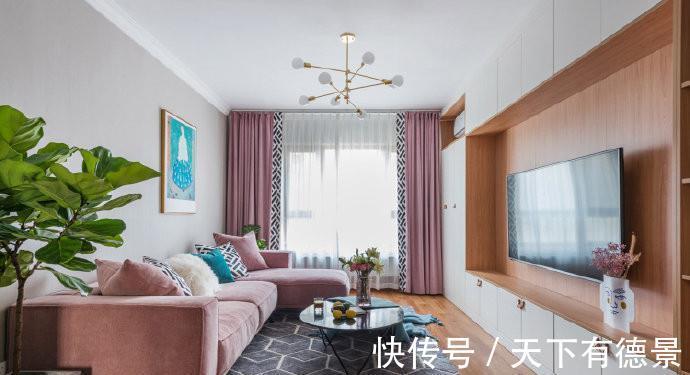 颜值|看看这套95平米北欧风,有颜值又实用,值得参考