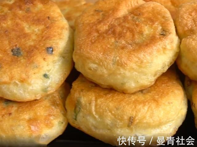 椒盐|不揉面也能烙饼，用筷子简单一搅，像面包一样松软，全程手不沾面
