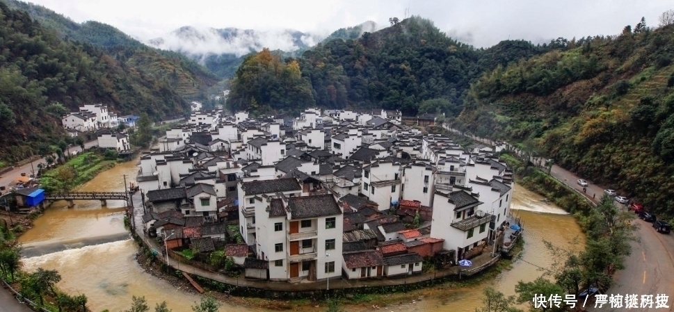 河流|世界最圆的村庄，河流环绕出宁静和美丽，被称为“中国八卦村”