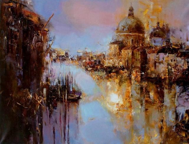 艺术学院!奔放的心:俄罗斯女画家安捷利卡超凡脱俗、别具一格的油画作品