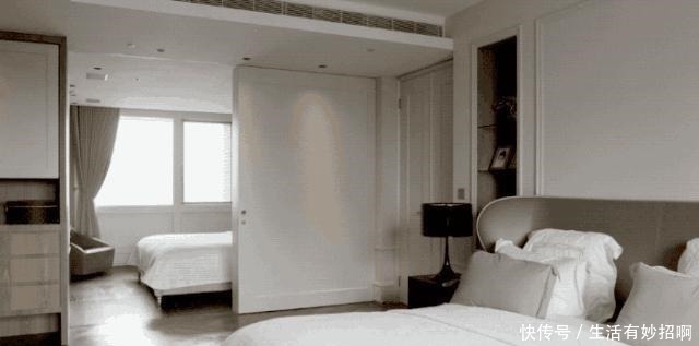 王伟忠|一儿一女只有一间儿童房怎么住简单！中间装个隐形门，互不打扰！