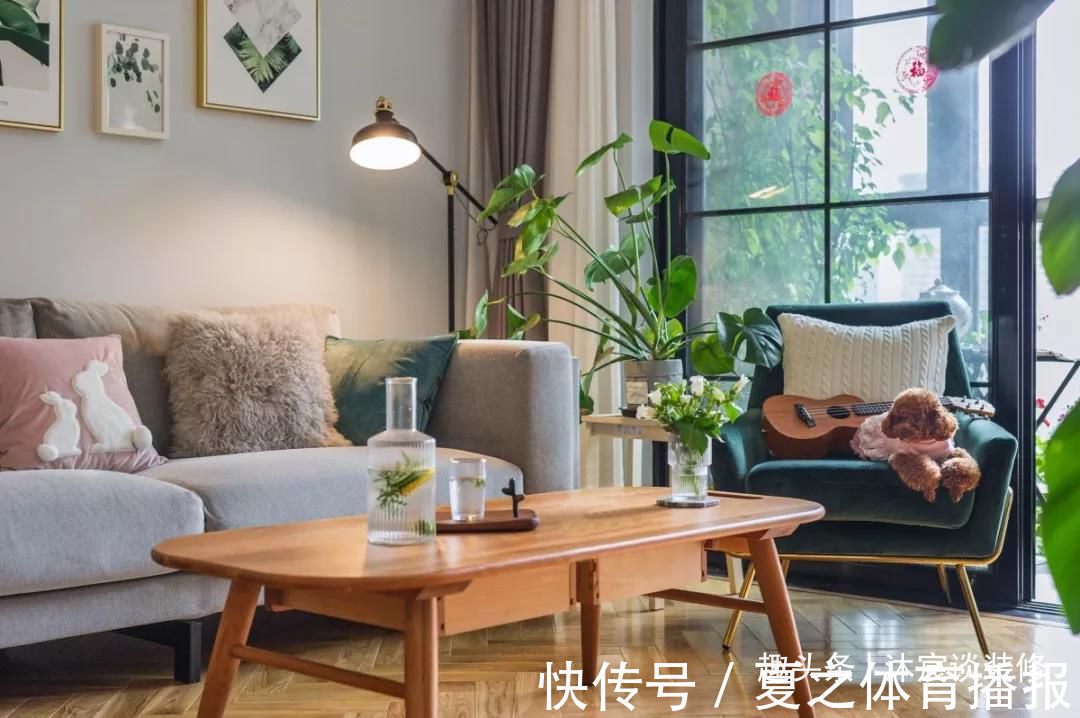 收纳|真的被她家给迷住了,全屋温暖大方,到处被绿植环绕,清新又自然