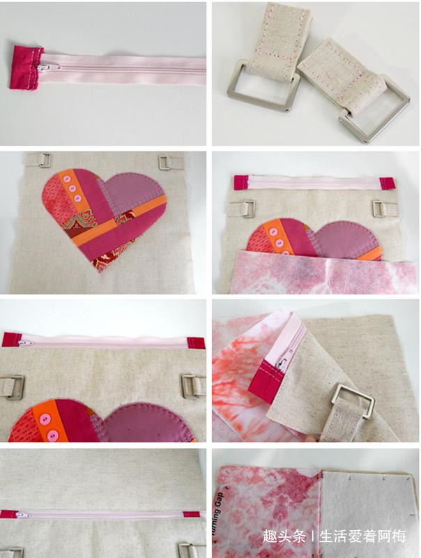 23种手工布包的做法，承包所有的收纳，旧衣服就能做，附教程