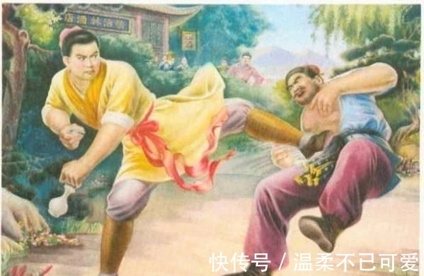 一流高手$“马上林冲,马下武松”,后面还有一句,说书人却故意不提