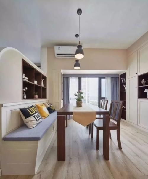 原木色|85㎡小窝通风中晒照,三室两阳台加衣帽间大利用,14万花的值