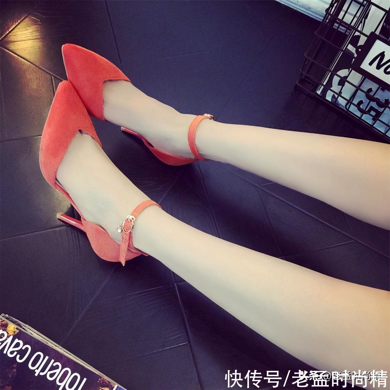 百搭 万变不离镂空尖头百搭高跟鞋,让我们怎么穿就怎么美丽