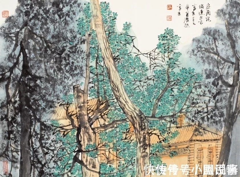 满维起@中国水墨画院|老骥伏枥,总有新意,满维起山水写生新作