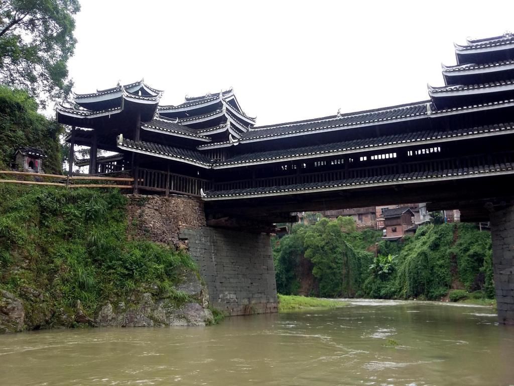 清朝设计的风雨桥居然已是人畜分行还是双层立交现为国家级文物