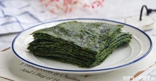  地瓜|地瓜叶子别浪费，做成早餐饼，营养易消化，适合老人小孩