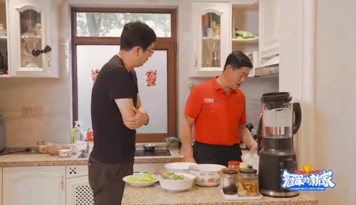 厨房|张继科：球场或是生活都要认真对待，1个理想厨房，2台森歌刚好