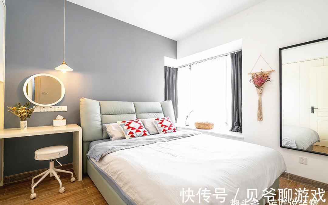 小户型|正式入住新房，不做吊顶，只刷乳胶漆，68㎡硬装7万，简约又耐看